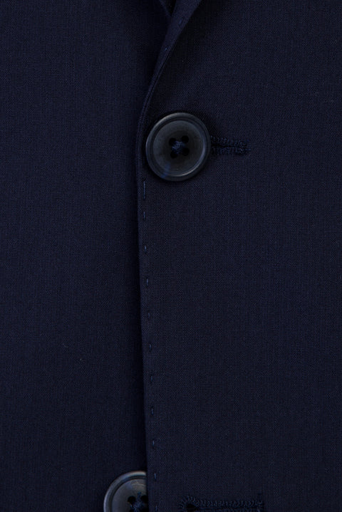 Koyu Lacivert 7 Drop Slim Fit Dar Kesim Antibakteriyel Takım Elbise