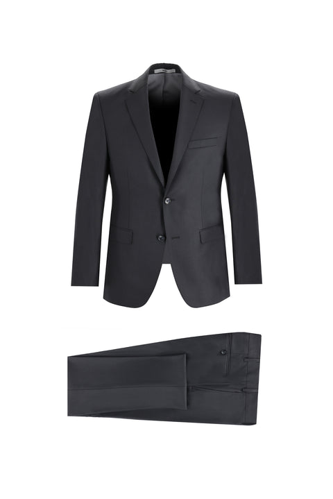 Dark Gray 6-Drop Regular Fit Standard Cut Suit