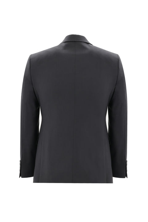 Dark Gray 7 Drop Slim Fit Narrow Cut Suit