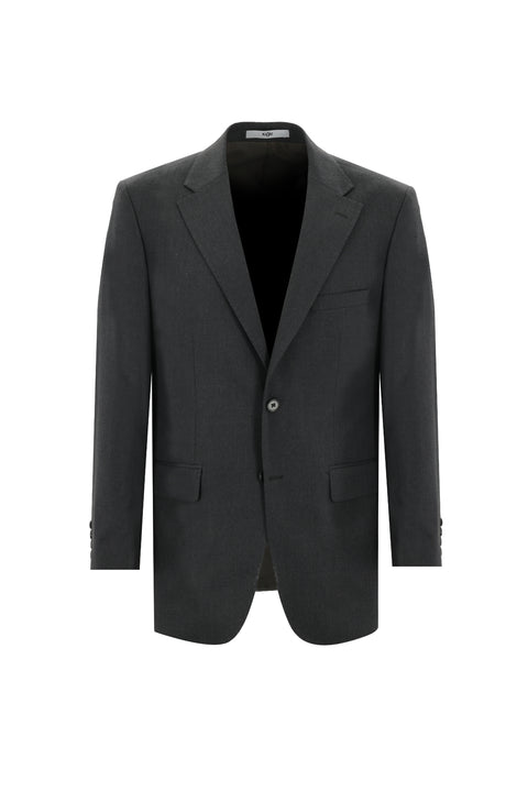 Dark Gray 6-Drop Regular Fit Standard Cut Suit