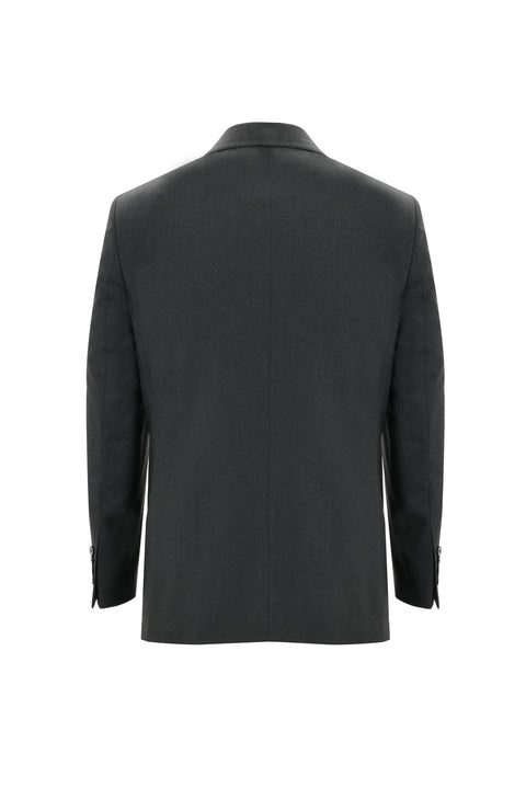 Dark Gray 6-Drop Regular Fit Standard Cut Suit