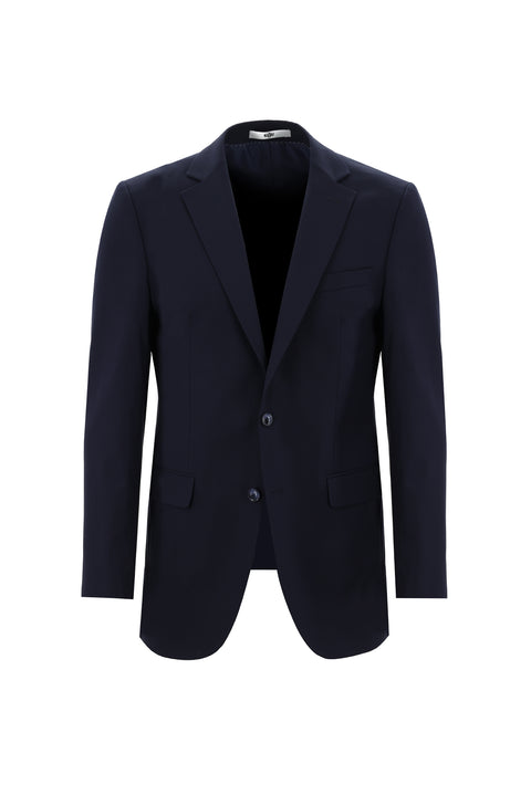Dark Navy 8 Drop Long Slim Fit Suit
