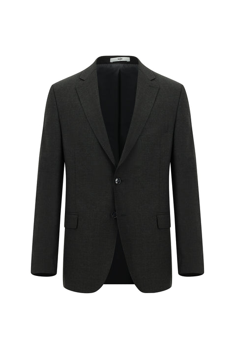 Dark Gray 6-Drop Regular Fit Standard Cut Suit