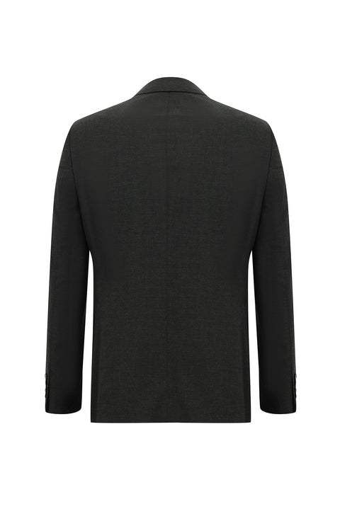 Dark Gray 6-Drop Regular Fit Standard Cut Suit