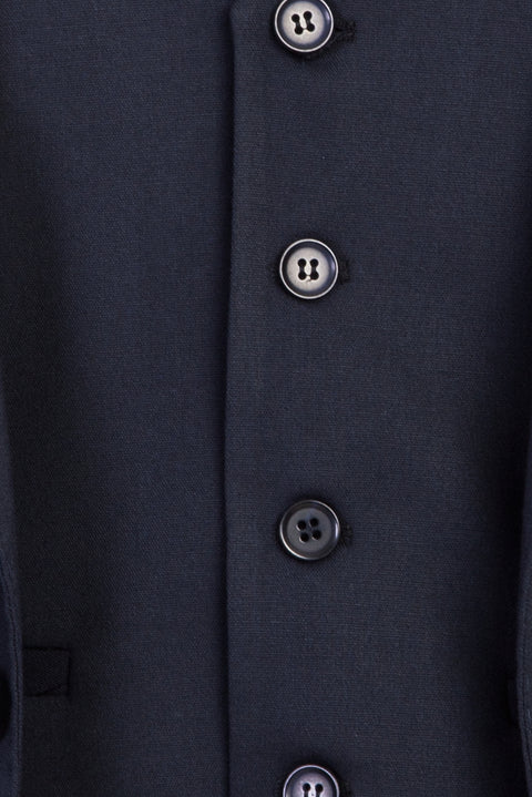 Dark Navy 6 Drop Regular Fit Standard Cut Suit with Vest