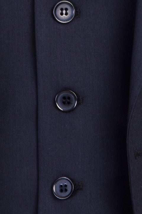 Dark Navy 7 Drop Slim Fit Suit with Vest
