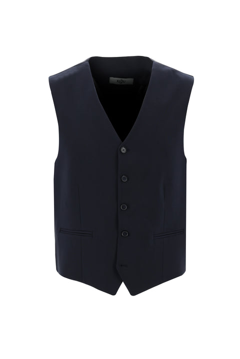 Medium Navy 6 Drop Regular Fit Standard Cut Suit with Vest