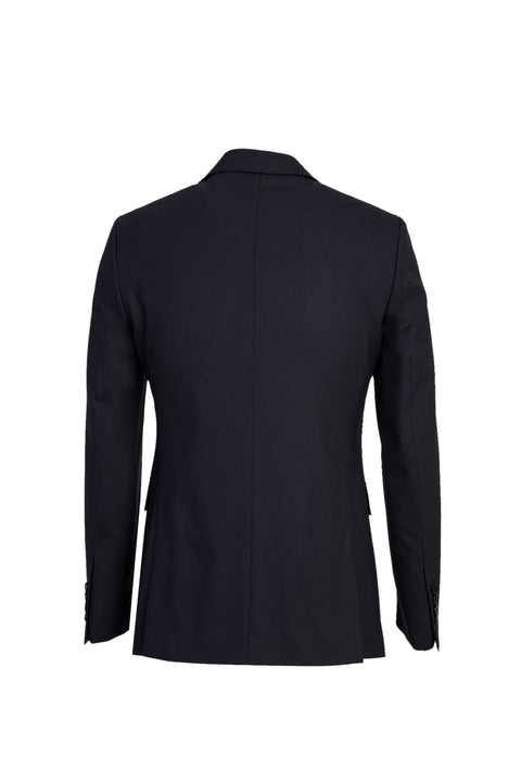 Dark Navy 7 Drop Slim Fit Narrow Cut Wool Suit
