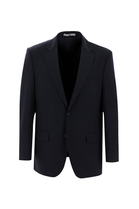 Dark Navy 4-Drop Relaxed Fit Suit