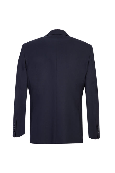Dark Navy 6 Drop Regular Fit Standard Cut Suit with Vest