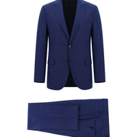 Medium Navy 6 Drop Regular Fit Standard Cut Wool Suit