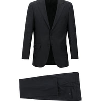 Dark Gray 6-Drop Regular Fit Standard Cut Suit
