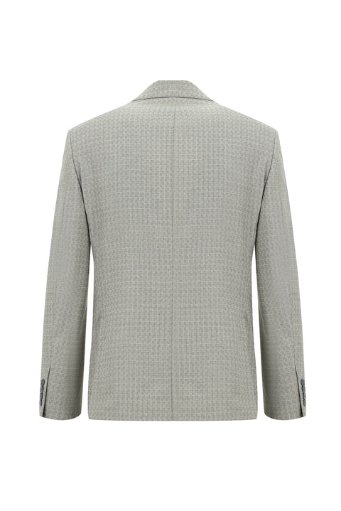 Light Gray 7 Drop Slim Fit Narrow Cut Combination Suit