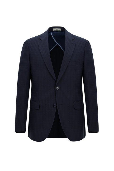 Dark Navy 7 Drop Slim Fit Narrow Cut Combination Suit