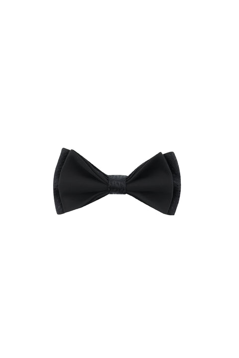 Siyah 7 Drop Slim Fit Dar Kesim Şal Yaka Yelekli Smokin & Damatlık