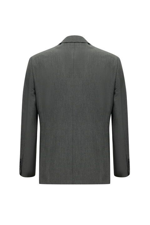 Marengo 4 Drop Relaxed Fit Wool Patterned Suit
