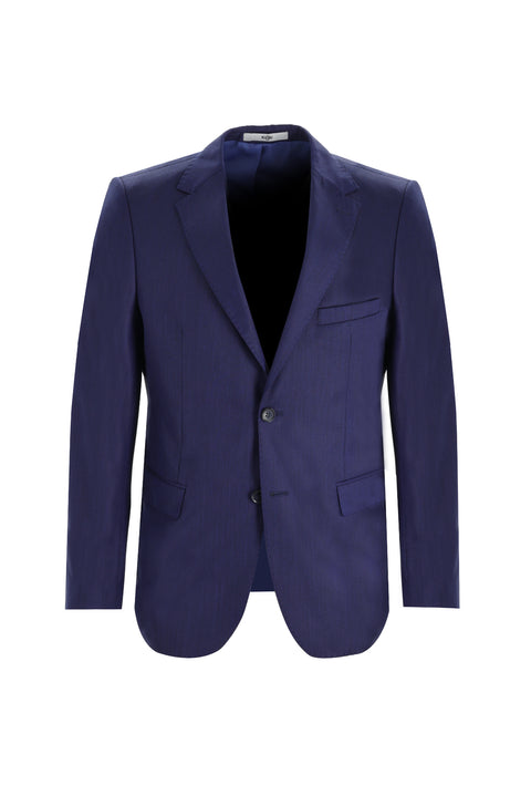 Dark Navy 6 Drop Regular Fit Standard Cut Eyelet Suit