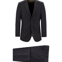 Dark Brown 6 Drop Regular Fit Standard Cut Eyelet Suit