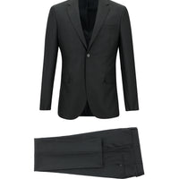 Dark Gray 7 Drop Slim Fit Narrow Cut Suit