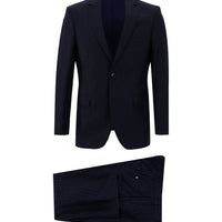 Dark Navy 6 Drop Regular Fit Standard Cut Eyelet Suit
