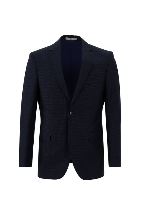 Dark Navy 6 Drop Regular Fit Standard Cut Eyelet Suit