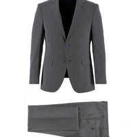 Dark Navy 7 Drop Slim Fit Patterned Suit