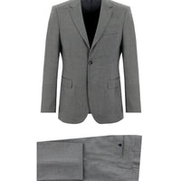 Light Gray 6 Drop Regular Fit Standard Cut Eyelet Suit