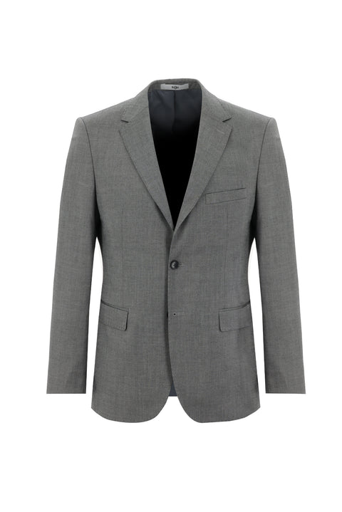 Light Gray 6 Drop Regular Fit Standard Cut Eyelet Suit