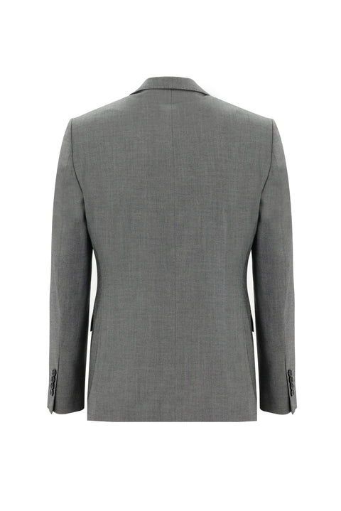 Light Gray 6 Drop Regular Fit Standard Cut Eyelet Suit
