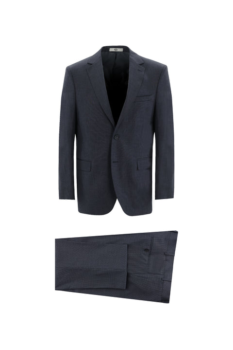 Medium Gray 6 Drop Regular Fit Standard Cut Eyelet Suit
