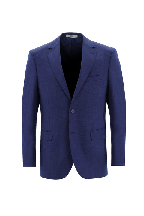 Dark Blue 6 Drop Regular Fit Standard Cut Eyelet Suit