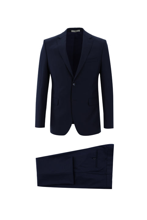 İndigo 7 Drop Slim Fit Dar Kesim Kuşgözü Takım Elbise
