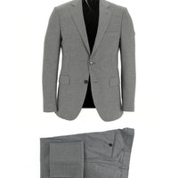 Black 6 Drop Regular Fit Standard Cut Combination Suit