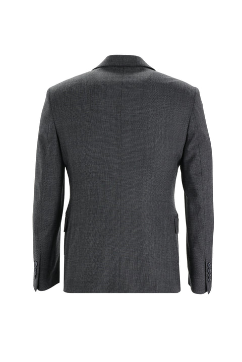 Black 6 Drop Regular Fit Standard Cut Eyelet Suit