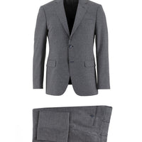 Dark Navy 6 Drop Regular Fit Standard Cut Eyelet Wool Suit