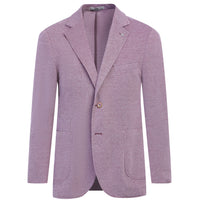 Light Red 7 Drop Slim Fit Eyelet Sport Cotton Jacket