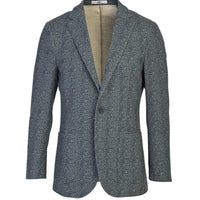 Dark Petrol 6 Drop Regular Fit Sporty Patterned Jacket