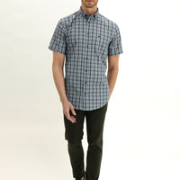 Medium Khaki Relaxed Fit Stretchy Canvas / Chino Trousers