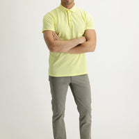 Fern Green Relaxed Fit Stretchy Canvas / Chino Trousers