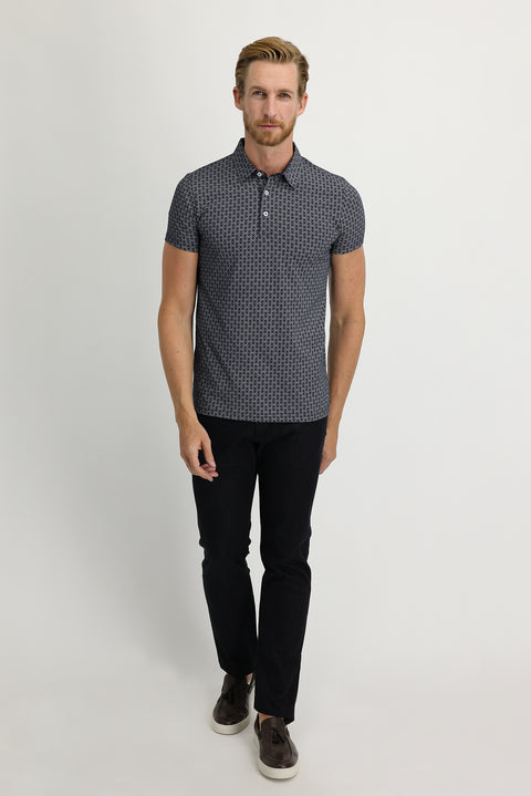 Black Regular Fit Standard Cut Lycra Canvas / Chino Trousers