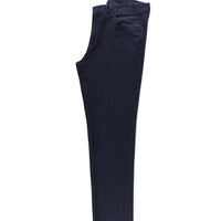 Aviator Blue Regular Fit Standard Cut Lycra Canvas / Chino Trousers