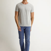 Aviator Blue Regular Fit Standard Cut Lycra Denim Trousers