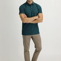 Light Mink Regular Fit Standard Cut Lycra Canvas / Chino Trousers