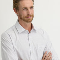 Medium Navy Long Sleeve Regular Fit Plaid Shirt