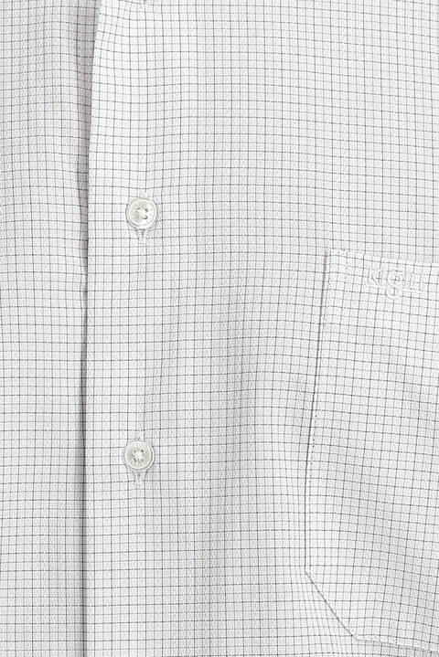 Medium Navy Long Sleeve Regular Fit Plaid Shirt