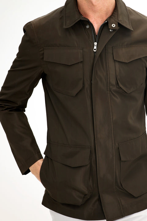 Dark Brown Seasonal Sport Jacket