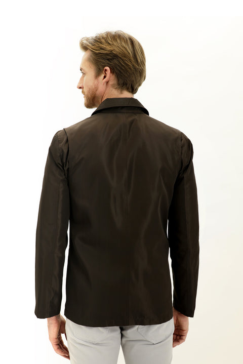 Dark Brown Seasonal Sport Jacket