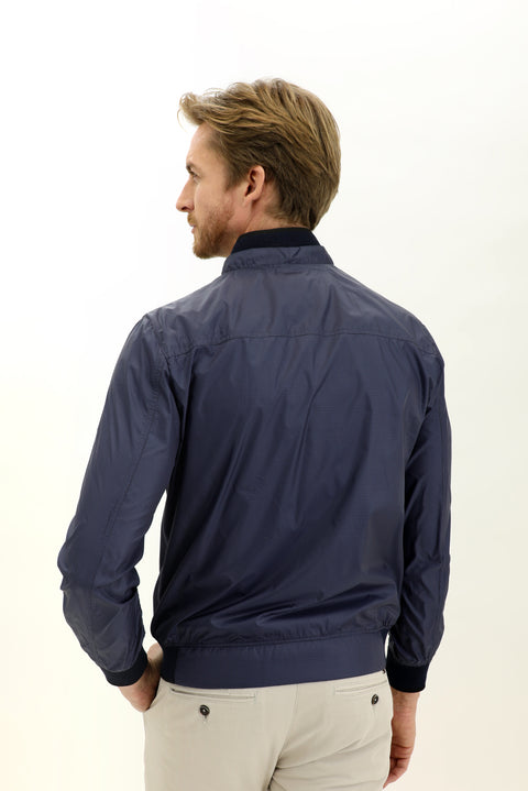 Dark Navy Seasonal Ribbed Jacket