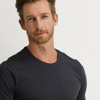 Marengo Crew Neck Slim Fit Narrow Cut Cotton T-Shirt