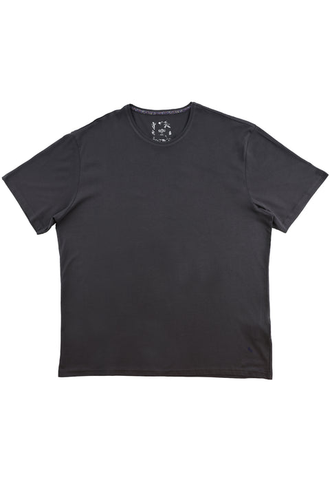 Marengo Plus Size Crew Neck Slim Fit Cotton T-Shirt